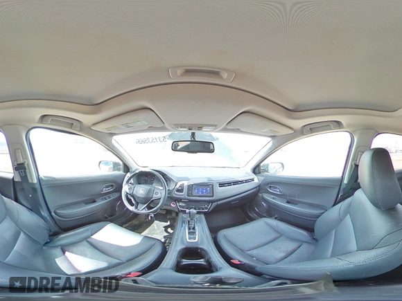 2016 Honda HR-V EX-L w/Navi with VIN 3CZRU6H77GM761013, listed as a Copart auction lot 53153565 with 37,363 mi miles and Salvage Title. Bid and sale history available at carsss.com. Image 14.