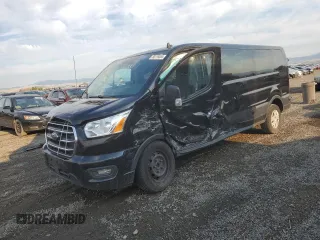 2020 Ford Transit Passenger XL with VIN 1FBAX2Y81LKA22656, listed as a Copart auction lot 68119304 with 58,280 mi miles and Salvage Title. Bid and sale history available at DreamBid. Image 1.