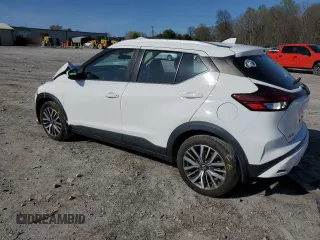 2021 Nissan Kicks SV with VIN 3N1CP5CV4ML493965, listed as a Copart auction lot 51389945 with 43,960 mi miles and Salvage Title. Bid and sale history available at DreamBid. Image 2.