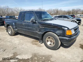 1994 Ford Ranger Splash with VIN 1FTCR14X1RPB35380, listed as a Copart auction lot 45172075 with 203,428 mi miles and Salvage Title. Bid and sale history available at carsss.com. Image 4.