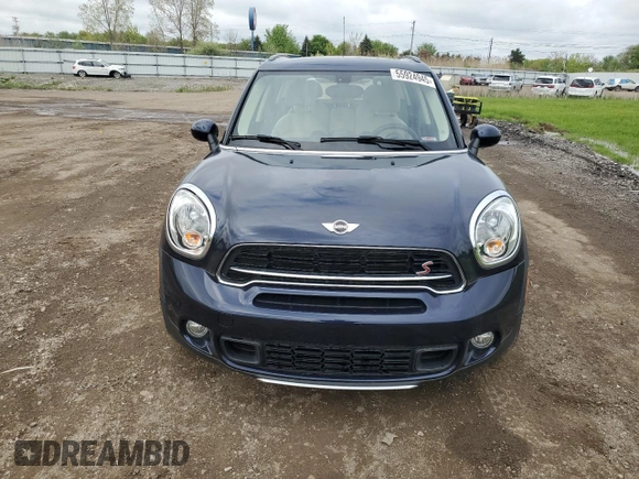 2015 MINI Countryman S with VIN WMWZC5C56FWP47995, listed as a Copart auction lot 55924945 with 46,825 mi miles and Salvage Title. Bid and sale history available at DreamBid. Image 5.