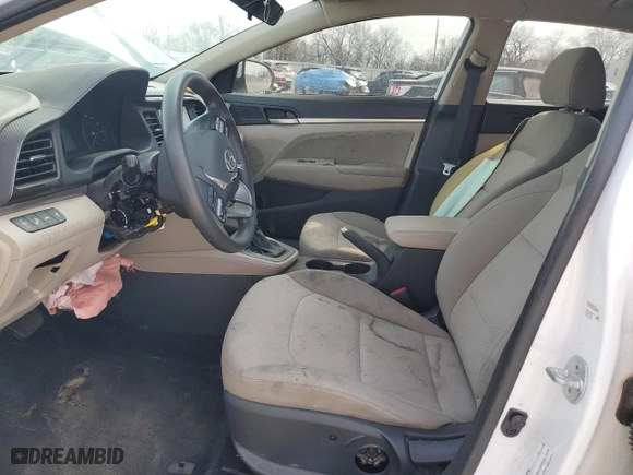 2019 Hyundai Elantra SEL with VIN 5NPD84LF6KH469908, listed as a Copart auction lot 49059455 with 109,200 mi miles and Salvage Title. Bid and sale history available at carsss.com. Image 7.