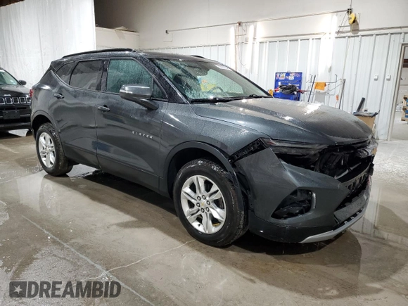 2020 Chevrolet Blazer LT with VIN 3GNKBCRSXLS675917, listed as a Copart auction lot 58688545 with 65,415 mi miles and Salvage title. Bid and sale history available at DreamBid. Image 4.