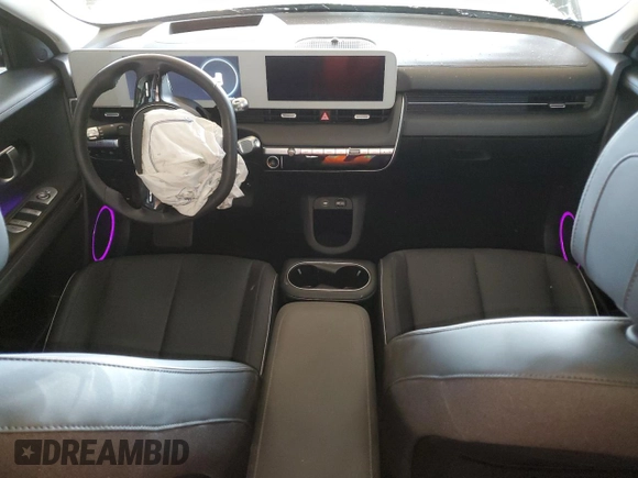 2023 Hyundai Ioniq 5 Limited with VIN KM8KR4AE9PU231123, listed as a Copart auction lot 71891134 with 12,412 mi miles and Salvage title. Bid and sale history available at DreamBid. Image 8.