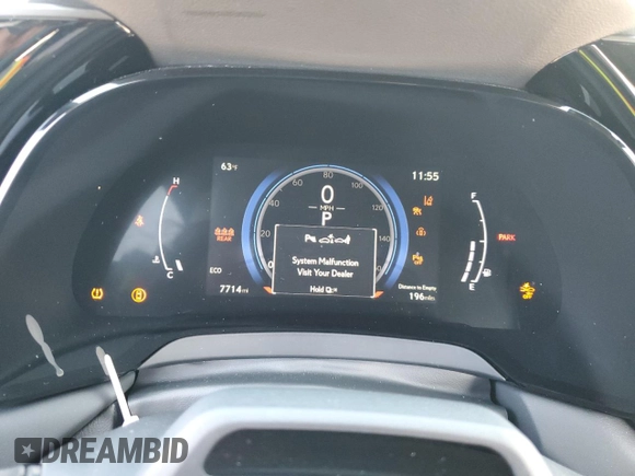 2024 Lexus RX with VIN 2T2BAMCA6RC070070, listed as a Copart auction lot 42631725 with 7,714 mi miles and Salvage Title. Bid and sale history available at carsss.com. Image 9.
