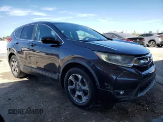 2017 Honda CR-V EX with VIN 7FARW1H57HE022851, listed as a Copart auction lot 49784755 with 108,953 mi miles and Salvage Title. Bid and sale history available at carsss.com. Image 4.