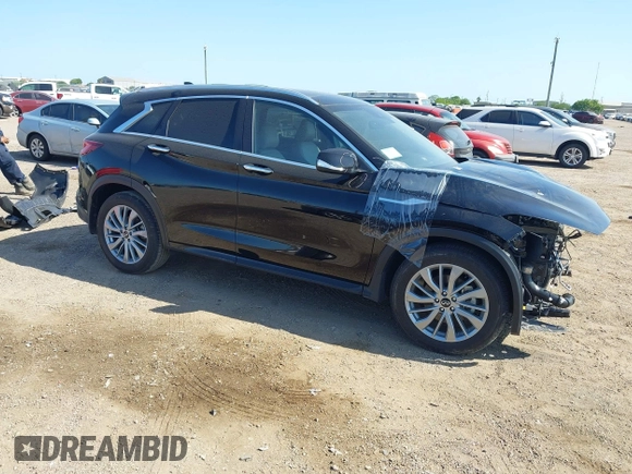 2024 Infiniti QX50 Luxe с VIN 3PCAJ5BA8RF106523, выставлен на аукционе IAAI как лот 41997390 с пробегом 2 386 миль миль и . История ставок и продаж доступна на DreamBid. Изображение 1.