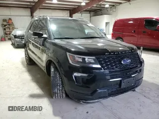 2018 Ford Explorer Sport z VIN 1FM5K8GT7JGB51209, wystawiony jako Copart lot #45980945 z przebiegiem 78 616 mil mil oraz Szkoda całkowita • Salvage title. Historia ofert i sprzedaży dostępna na DreamBid. Obrazek 12.