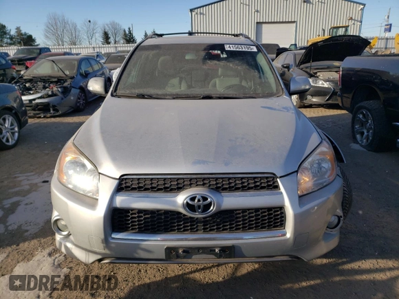 2011 Toyota RAV4 Ltd with VIN 2T3DF4DV8BW143841, listed as a Copart auction lot 41563195 with 186,497 mi miles and Salvage Title. Bid and sale history available at carsss.com. Image 5.