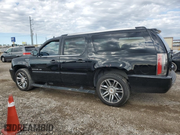 2014 Cadillac Escalade ESV Premium z VIN 1GYS3JEFXER156322, wystawiony jako Copart lot #79808204 z przebiegiem 209 892 mil mil oraz Szkoda całkowita • Salvage title. Historia ofert i sprzedaży dostępna na DreamBid. Obrazek 2.