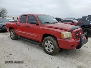 2006 Dodge Dakota SLT with VIN 1D7HE48N16S501462, listed as a Copart auction lot 43990995 with 243,503 mi miles and Clean Title. Bid and sale history available at DreamBid. Image 4.