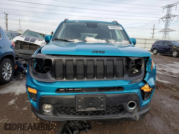 2020 Jeep Renegade Latitude with VIN ZACNJBBB6LPL34817, listed as a Copart auction lot 45463235 with 32,727 mi miles and Salvage Title. Bid and sale history available at carsss.com. Image 5.