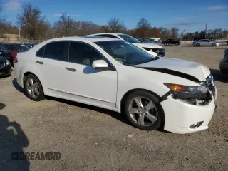 2013 Acura TSX Technology with VIN JH4CU2F66DC003884, listed as a Copart auction lot 83199394 with 98,398 mi miles and Salvage title. Bid and sale history available at DreamBid. Image 4.