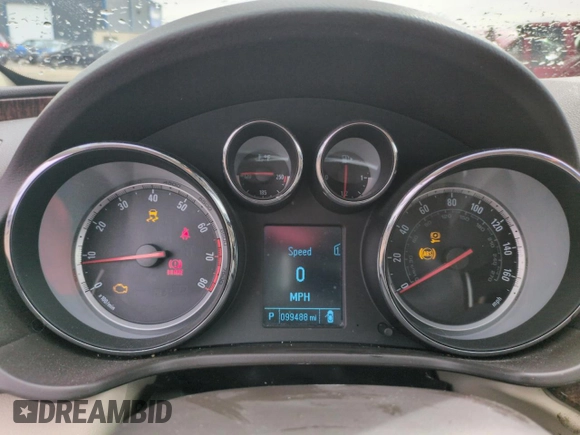 2012 Buick Regal Premium 1 with VIN 2G4GS5EK5C9147081, listed as a Copart auction lot 49494855 with 99,488 mi miles and Salvage title. Bid and sale history available at DreamBid. Image 9.