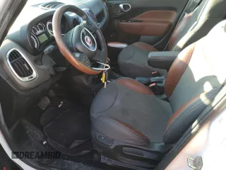 2014 FIAT 500L Trekking with VIN ZFBCFADH6EZ011642, listed as a Copart auction lot 71474774 with 104,327 mi miles and Salvage Title. Bid and sale history available at carsss.com. Image 7.