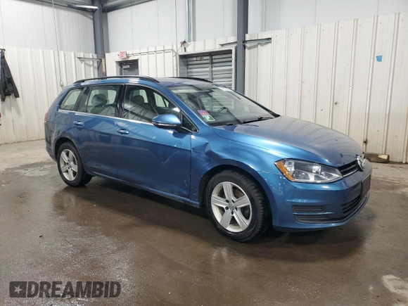 2015 Volkswagen Golf SportWagen TDI S with VIN 3VWFA7AU8FM506812, listed as a Copart auction lot 43038895 with 107,918 mi miles and Salvage Title. Bid and sale history available at carsss.com. Image 4.