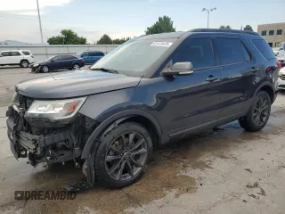 2017 Ford Explorer XLT z VIN 1FM5K8D85HGA93482, wystawiony jako Copart lot #61413425 z przebiegiem 149 014 mil mil oraz Szkoda całkowita • Salvage title. Historia ofert i sprzedaży dostępna na DreamBid. Obrazek 1.