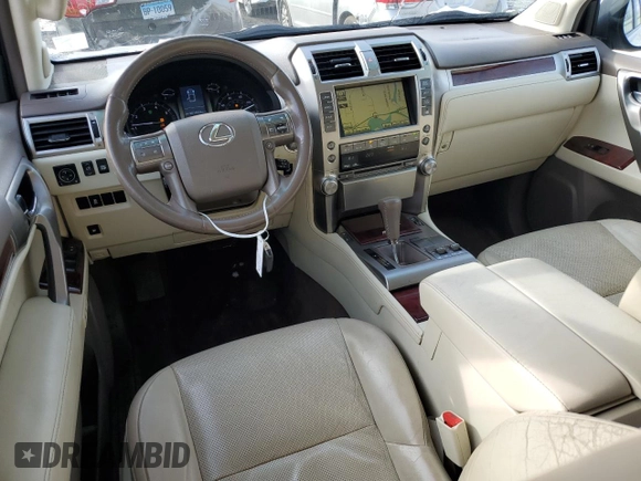 2010 Lexus GX 460 with VIN JTJBM7FX9A5011333, listed as a Copart auction lot 44585355 with 201,023 mi miles and Clean Title. Bid and sale history available at DreamBid. Image 8.