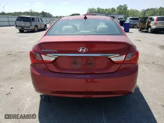 2013 Hyundai Sonata GLS with VIN 5NPEB4AC2DH796825, listed as a Copart auction lot 53205465 with 126,244 mi miles and Clean Title. Bid and sale history available at carsss.com. Image 6.