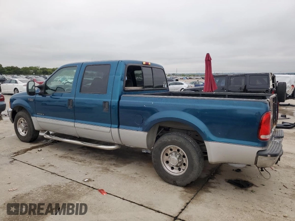 2001 Ford Super Duty F-250 XL with VIN 1FTNW20F91EA13290, listed as a Copart auction lot 72822394 with 273,325 mi miles and Clean Title. Bid and sale history available at carsss.com. Image 2.