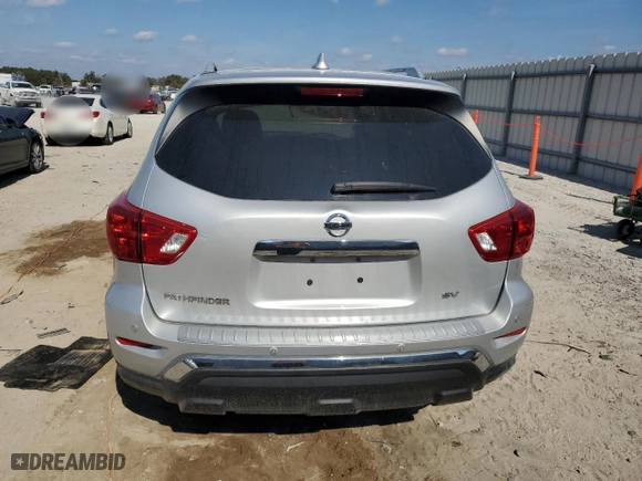 2020 Nissan Pathfinder SV with VIN 5N1DR2BN1LC624187, listed as a Copart auction lot 43918355 with 105,772 mi miles and Non Repairable. Bid and sale history available at carsss.com. Image 6.