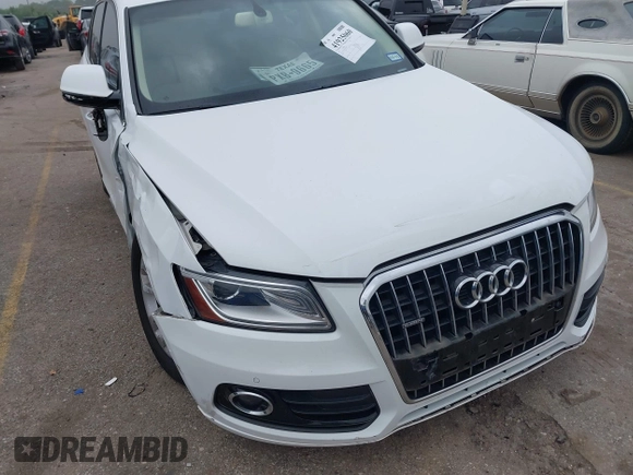 2015 Audi Q5 Premium Plus with VIN WA1LFAFP4FA085377, listed as a IAAI auction lot 41925060 with 99,940 mi miles and . Bid and sale history available at DreamBid. Image 6.