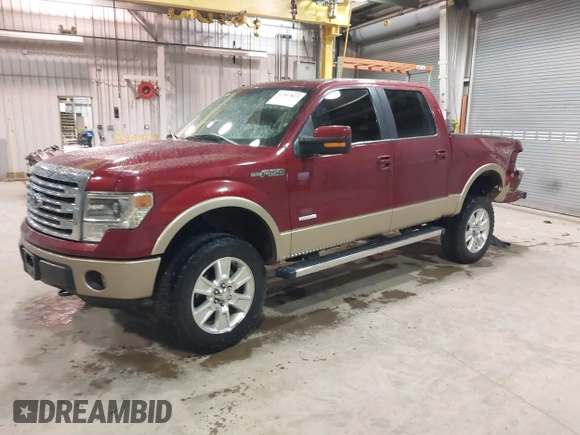 2013 Ford F-150 XL with VIN 1FTFW1ET7DKD12537, listed as a IAAI auction lot 41907823 with 234,445 mi miles. Bid and sale history available at carsss.com. Image 17.