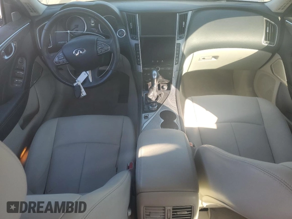 2017 Infiniti Q50 Premium with VIN JN1EV7AR5HM831353, listed as a Copart auction lot 42616815 with 97,395 mi miles and Salvage Title. Bid and sale history available at DreamBid. Image 8.