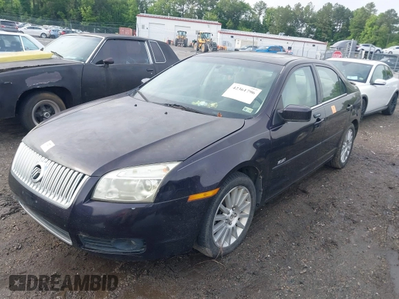 2007 Mercury Milan Premier with VIN 3MEHM08177R616176, listed as a IAAI auction lot 42361796 with Not provided miles and . Bid and sale history available at DreamBid. Image 2.