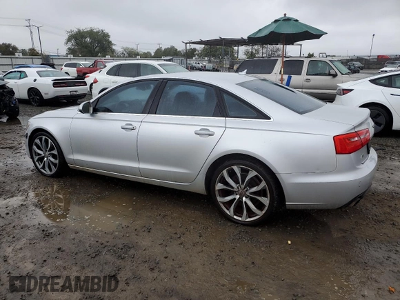 2013 Audi A6 Premium Plus z VIN WAUGFAFC1DN038122, wystawiony jako Copart lot #51306155 z przebiegiem 136 059 mil mil oraz Czysty tytuł • Clean title. Historia ofert i sprzedaży dostępna na DreamBid. Obrazek 2.
