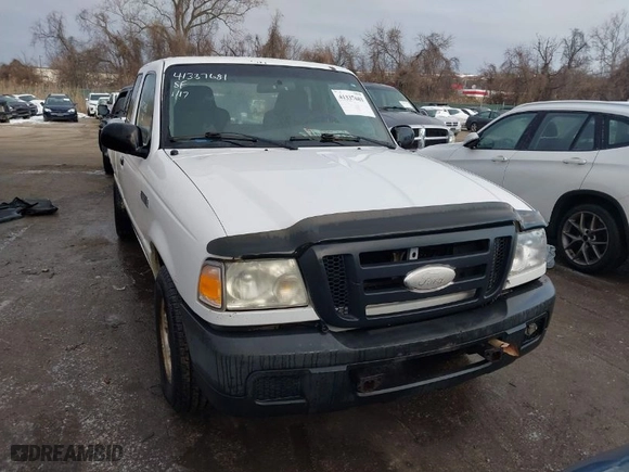 2007 Ford Ranger XL with VIN 1FTYR14UX7PA56072, listed as a IAAI auction lot 41337681 with 183,776 mi miles. Bid and sale history available at carsss.com. Image 12.