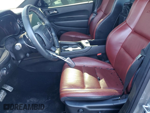 2021 Dodge Durango SRT Hellcat with VIN 1C4SDJH91MC683031, listed as a Copart auction lot 70632594 with 16,244 mi miles and Salvage Title. Bid and sale history available at DreamBid. Image 7.