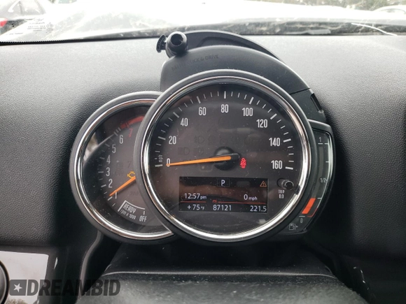 2018 MINI Countryman Cooper S z VIN WMZYT3C30J3E00127, wystawiony jako Copart lot #80122944 z przebiegiem 87 121 mil mil oraz Szkody całkowita. Historia ofert i sprzedaży dostępna na DreamBid. Obrazek 9.