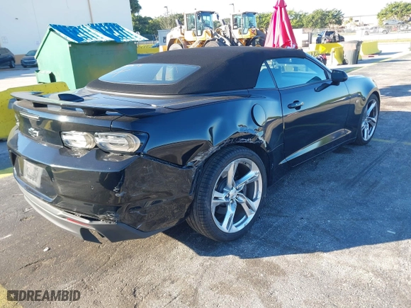 2022 Chevrolet Camaro 2SS with VIN 1G1FH3D71N0120319, listed as a IAAI auction lot 41292922 with 49,307 mi miles. Bid and sale history available at carsss.com. Image 4.
