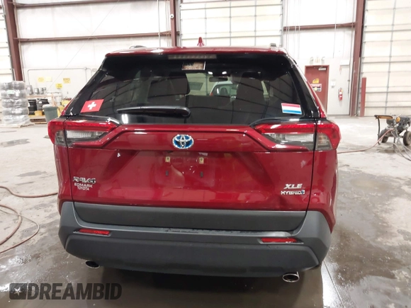 2023 Toyota RAV4 Hybrid XLE Premium with VIN JTMB6RFV4PD116495, listed as a IAAI auction lot 42588604 with 24,258 mi miles and . Bid and sale history available at DreamBid. Image 16.