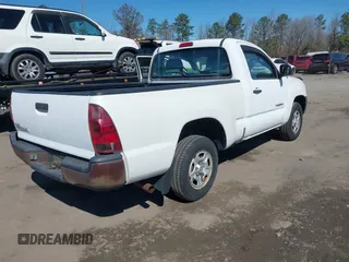 2007 Toyota Tacoma with VIN 5TENX22N37Z330750, listed as a IAAI auction lot 41834516 with 104,757 mi miles. Bid and sale history available at carsss.com. Image 4.