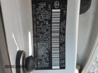 2014 Toyota Prius Four with VIN JTDKN3DU4E0392318, listed as a Copart auction lot 59008495 with 127,709 mi miles and Salvage title. Bid and sale history available at DreamBid. Image 12.