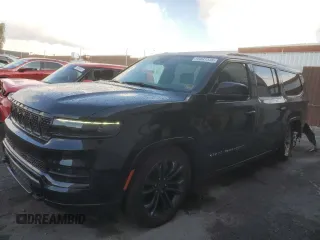 2024 Jeep Grand Wagoneer Series II z VIN 1C4SJSFP4RS139491, wystawiony jako Copart lot #55847335 z przebiegiem 13 224 mil mil oraz Szkoda całkowita • Salvage title. Historia ofert i sprzedaży dostępna na DreamBid. Obrazek 1.