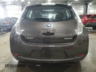 2016 Nissan LEAF SL with VIN 1N4BZ0CP3GC302114, listed as a Copart auction lot 48180035 with 55,999 mi miles and Salvage Title. Bid and sale history available at carsss.com. Image 6.