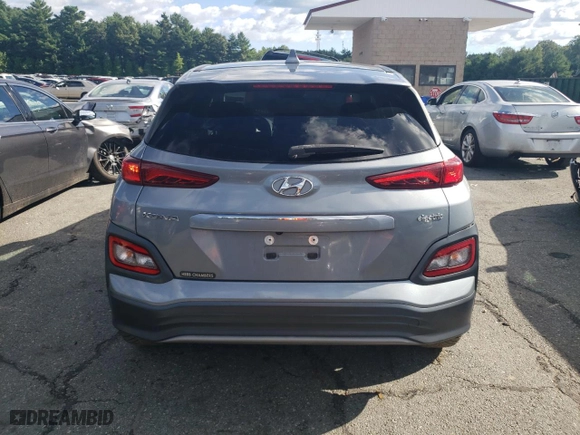 2020 Hyundai Kona Electric Limited with VIN KM8K33AG4LU090372, listed as a Copart auction lot 67084344 with 42,939 mi miles and Salvage Title. Bid and sale history available at carsss.com. Image 6.
