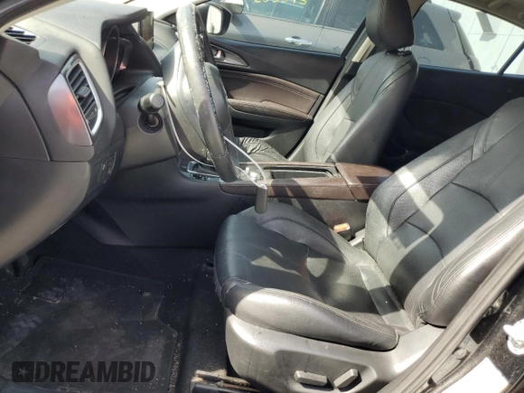 2017 Mazda 3 Grand Touring with VIN 3MZBN1M36HM132500, listed as a Copart auction lot 54095615 with 122,298 mi miles and Clean Title. Bid and sale history available at carsss.com. Image 7.