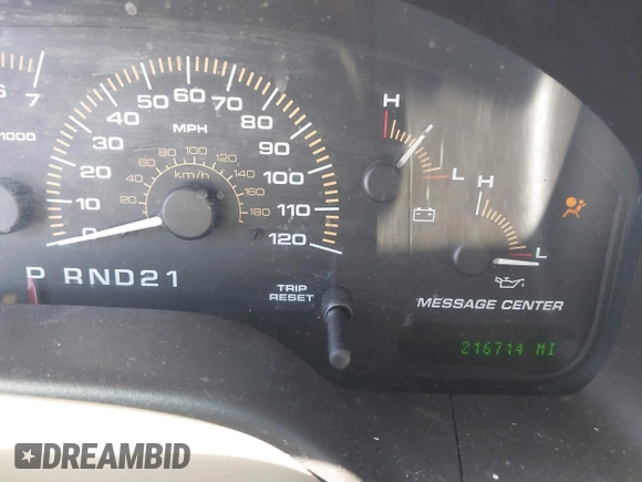 2003 Ford Expedition Eddie Bauer with VIN 1FMFU17L43LA92880, listed as a IAAI auction lot 41616760 with 216,714 mi miles. Bid and sale history available at carsss.com. Image 7.