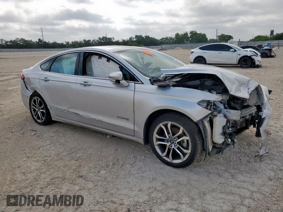 2019 Ford Fusion Titanium with VIN 3FA6P0RUXKR260278, listed as a Copart auction lot 59230895 with 85,520 mi miles and Salvage title. Bid and sale history available at DreamBid. Image 4.