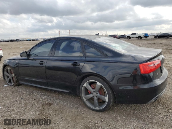 2014 Audi A6 3.0T Prestige with VIN WAUHGAFC5EN125377, listed as a Copart auction lot 44067455 with 128,309 mi miles and Clean Title. Bid and sale history available at carsss.com. Image 2.