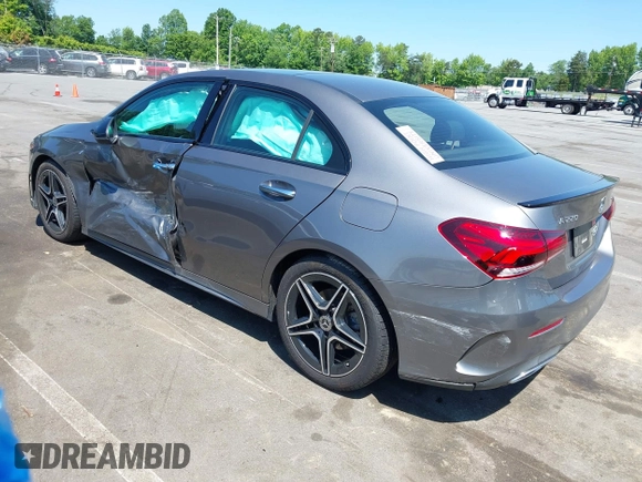 2021 Mercedes-Benz A 220 with VIN W1K3G4FB2MJ310293, listed as a IAAI auction lot 42205413 with 50,365 mi miles and . Bid and sale history available at DreamBid. Image 3.