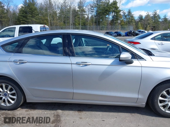 2017 Ford Fusion S with VIN 3FA6P0G71HR150774, listed as a IAAI auction lot 41847045 with 97,599 mi miles. Bid and sale history available at carsss.com. Image 14.