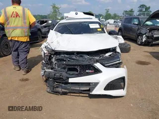 2022 Acura TLX Type S with VIN 19UUB7F03NA001688, listed as a IAAI auction lot 42406858 with Not provided miles and . Bid and sale history available at DreamBid. Image 12.