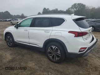 2019 Hyundai Santa Fe Limited z VIN 5NMS5CAA7KH027217, wystawiony jako Copart lot #80424754 z przebiegiem 86 370 mil mil oraz Szkoda całkowita • Salvage title. Historia ofert i sprzedaży dostępna na DreamBid. Obrazek 2.