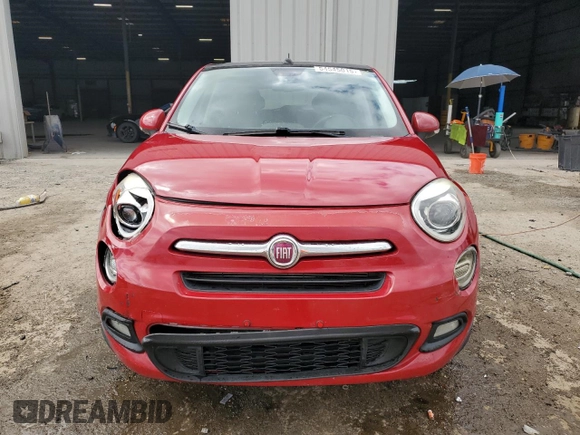 2016 FIAT 500X Lounge z VIN ZFBCFYDT5GP384439, wystawiony jako Copart lot #54545015 z przebiegiem 59 184 mil mil oraz Szkody całkowita. Historia ofert i sprzedaży dostępna na DreamBid. Obrazek 5.