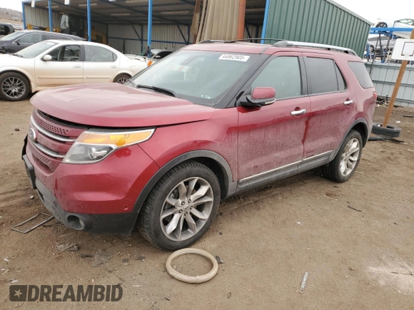 2015 Ford Explorer Limited with VIN 1FM5K8F83FGA86413, listed as a Copart auction lot 44862905 with 130,859 mi miles and Salvage Title. Bid and sale history available at DreamBid. Image 1.
